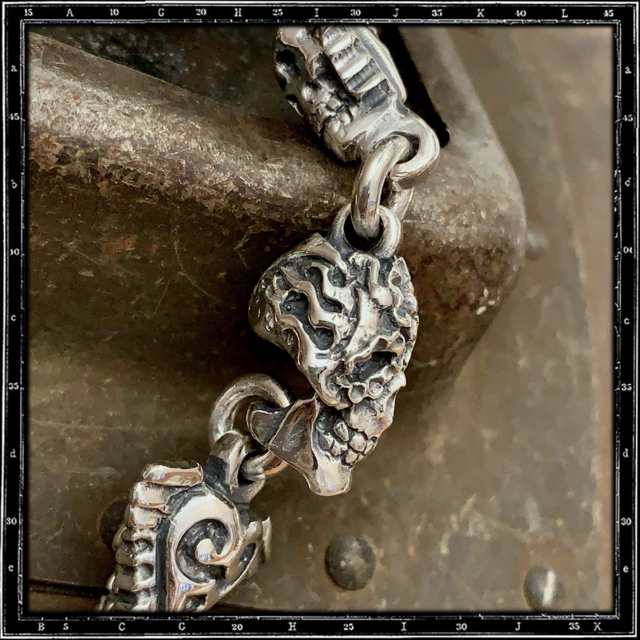 MARIACHI MEXICAN SKULL BRACELET
