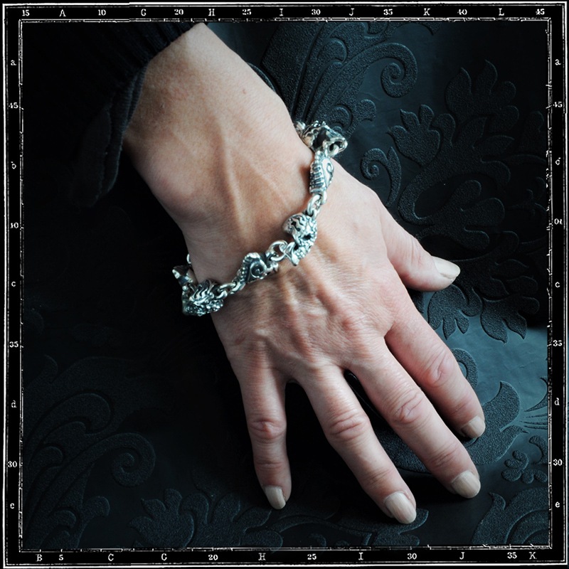 MARIACHI MEXICAN SKULL BRACELET