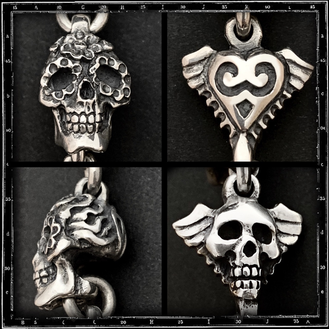 MARIACHI MEXICAN SKULL WALLET CHAIN