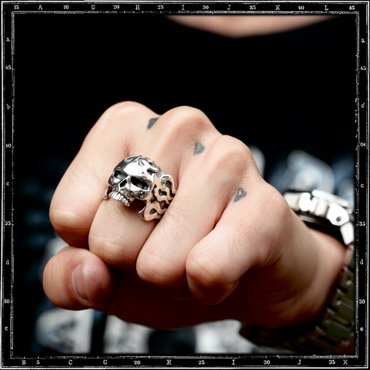 HELL SKULL RING