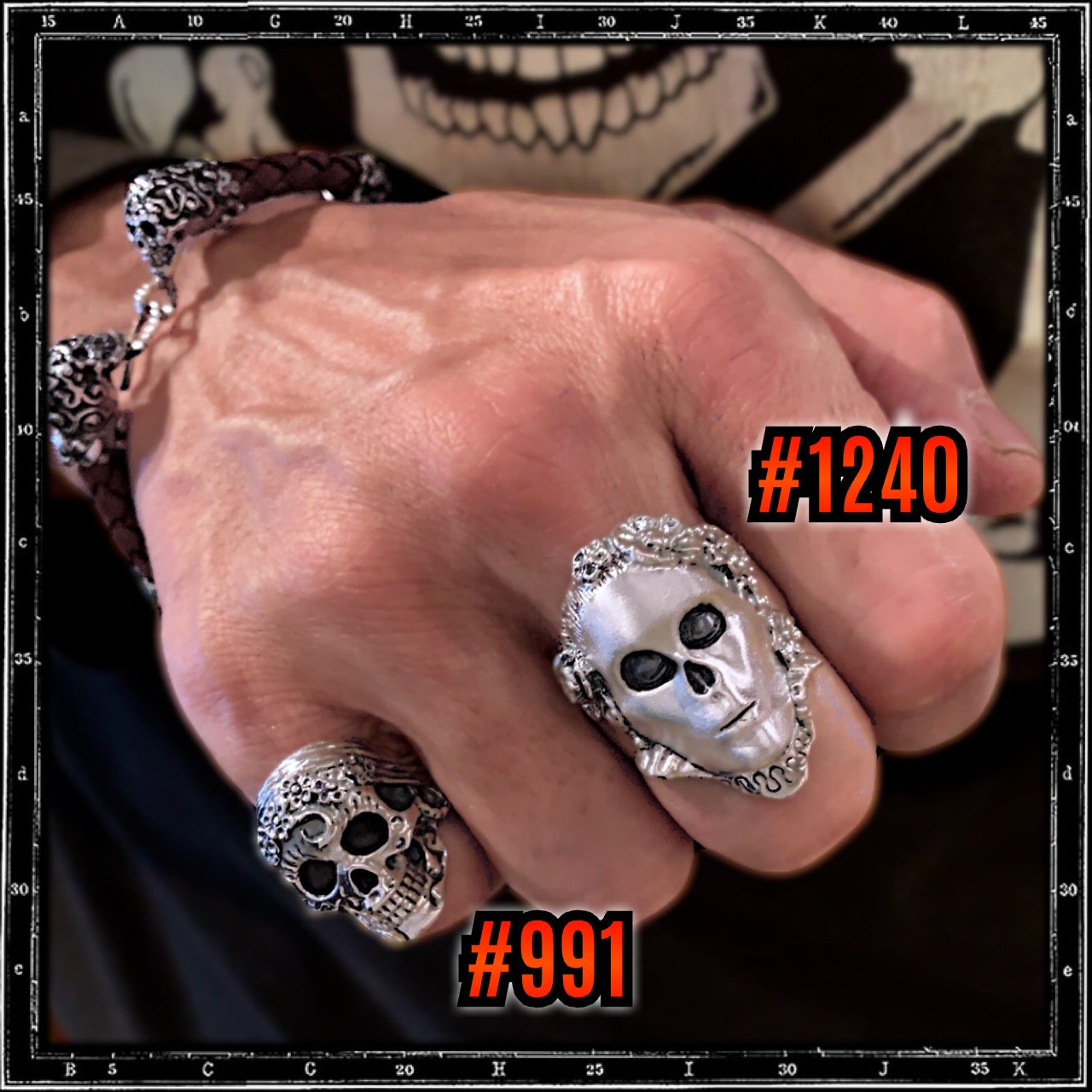 SENORITA MEXICAN DAY OF THE DEAD RING