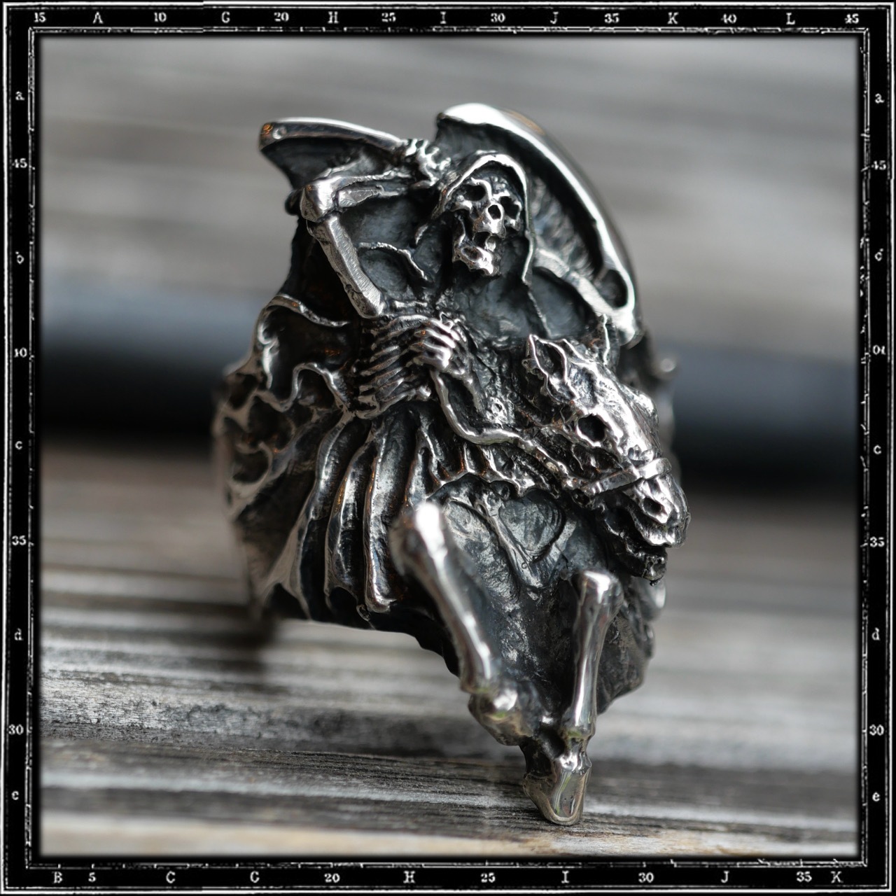 DEATH DEALER GRIM REAPER RING