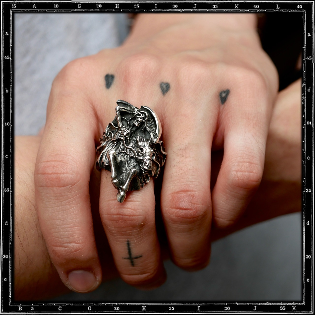 DEATH DEALER GRIM REAPER RING