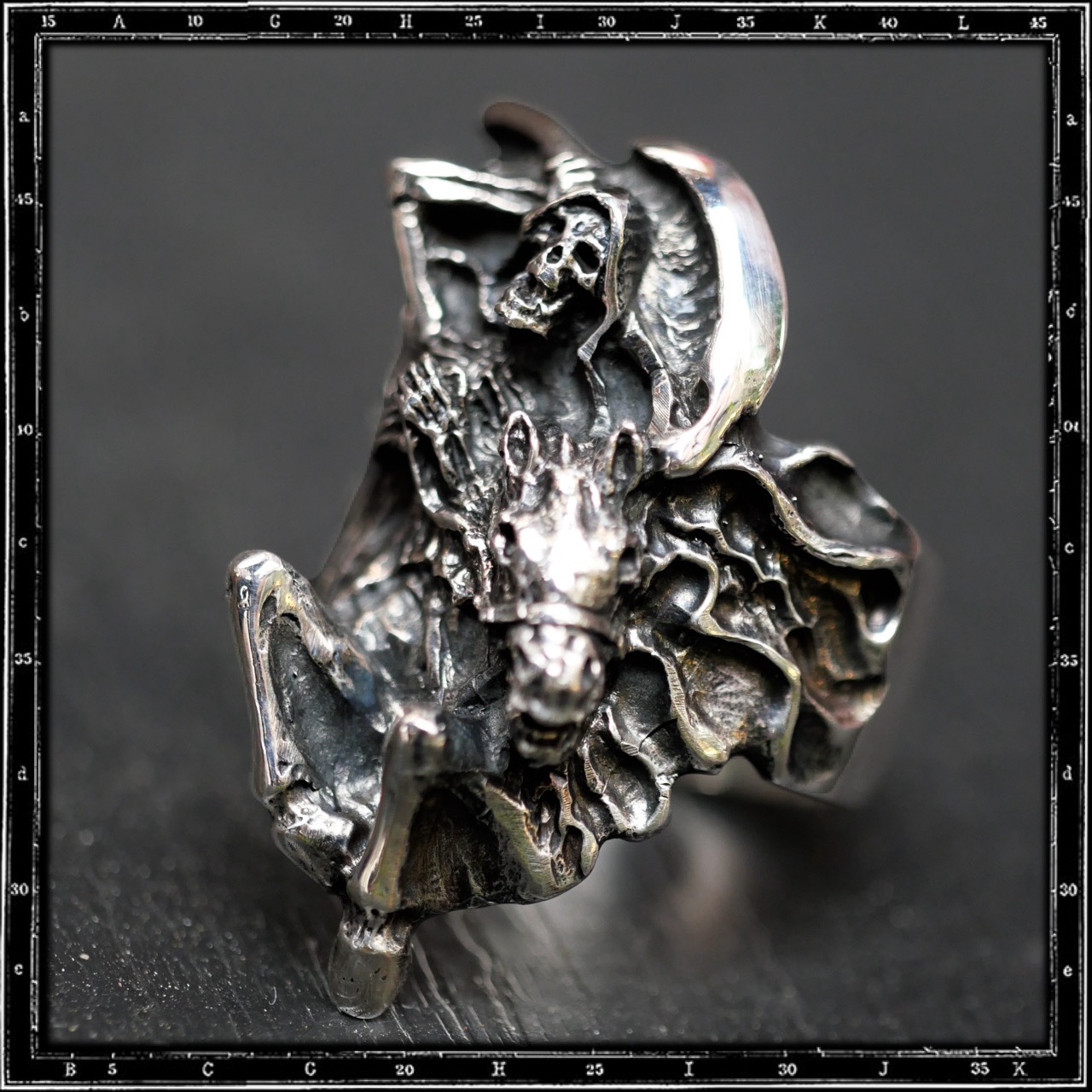 DEATH DEALER GRIM REAPER RING