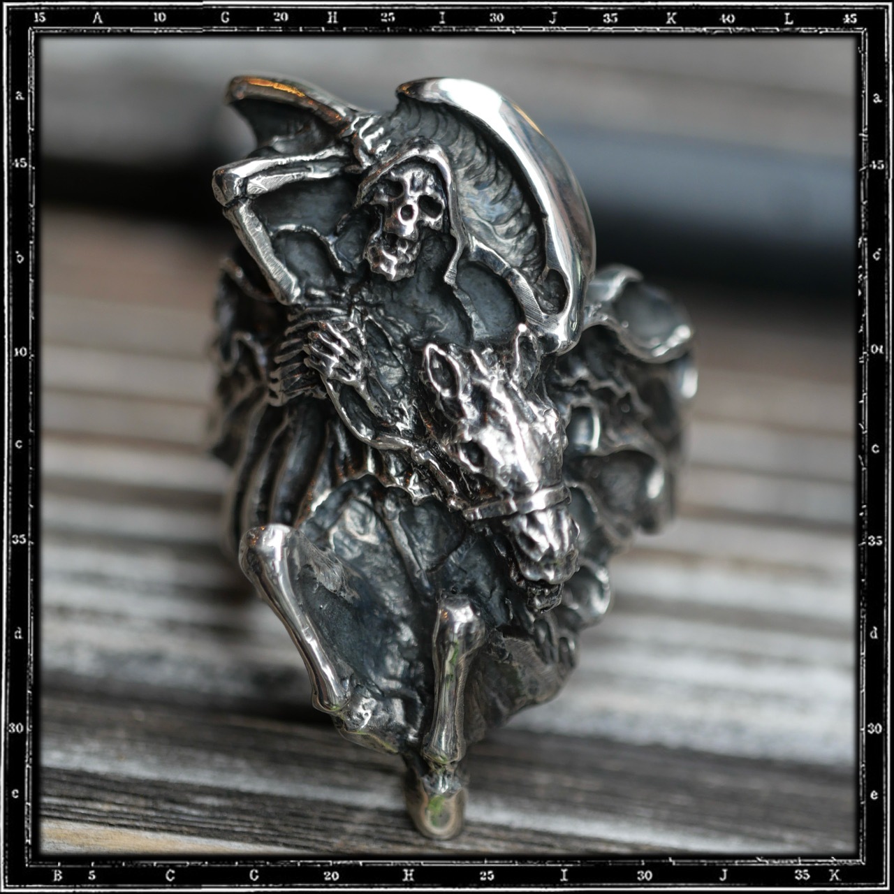 DEATH DEALER GRIM REAPER RING