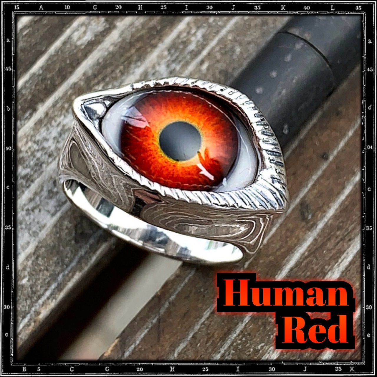 クレイジーピッグ CRAZY PIG DESIGNS ラッシュアイリング 義眼 LASH EYE RING | クレイジーピッグ公式オンラインストア リング