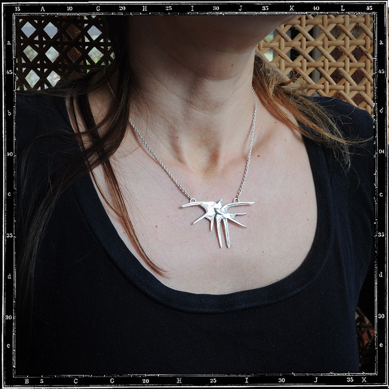 SWALLOWS NECKLACE