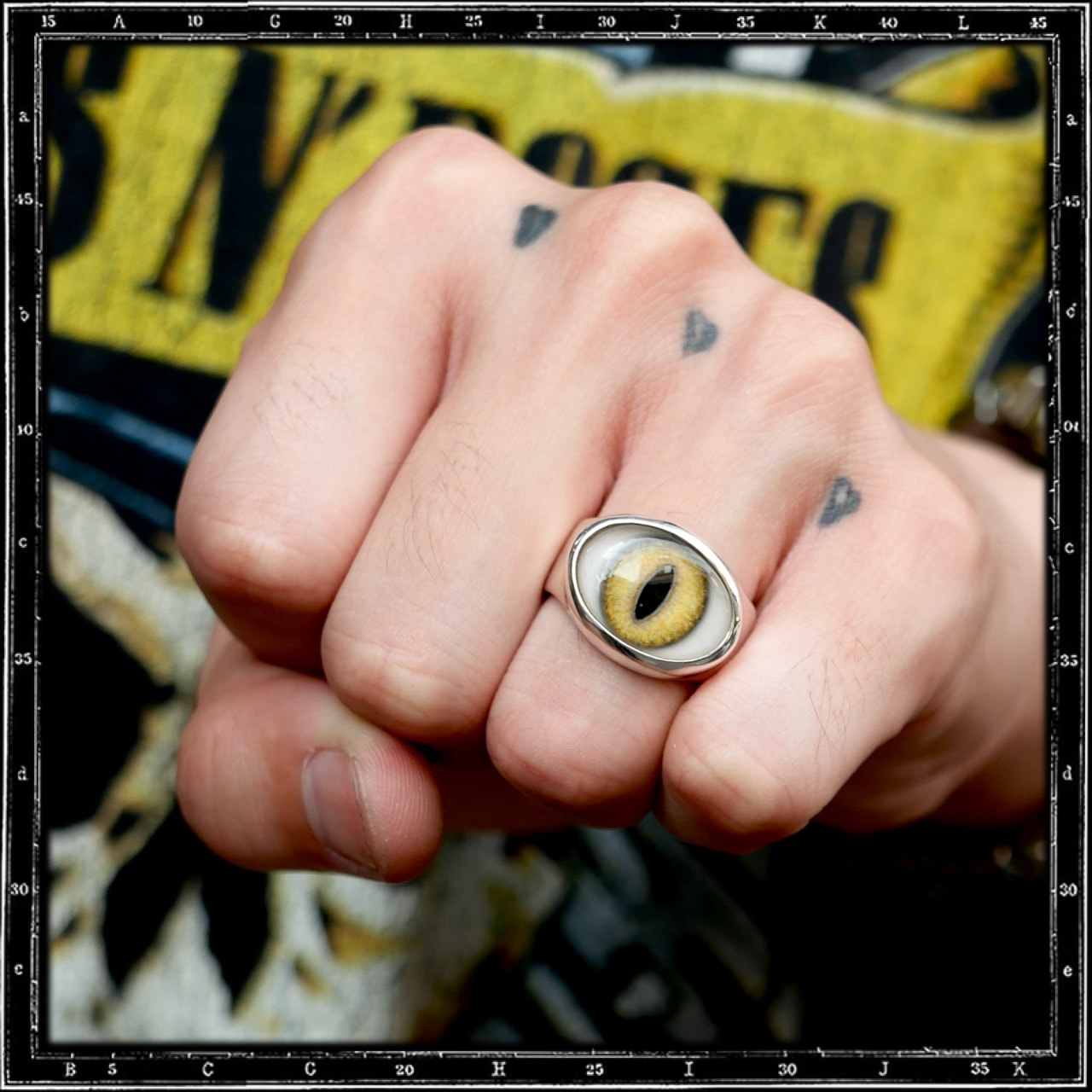 PLAIN EYE RING