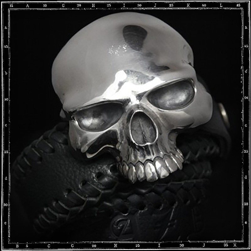 EVIL SKULL BELT BUCKLE