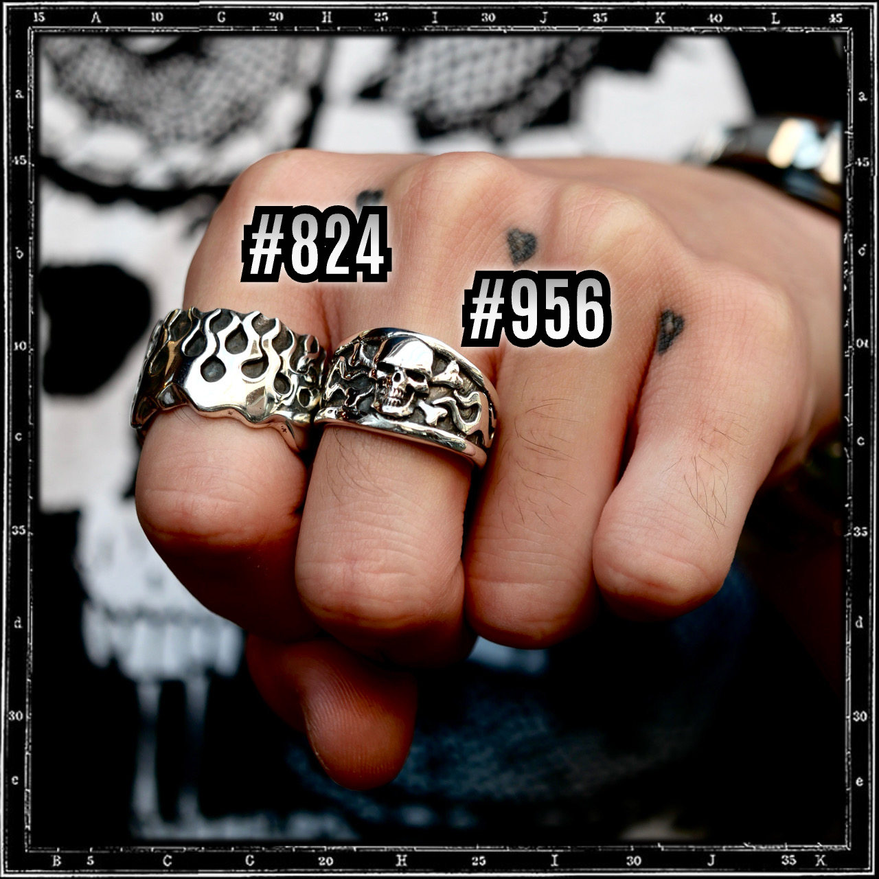 SKULL & CROSSBONE CLASSIC RING