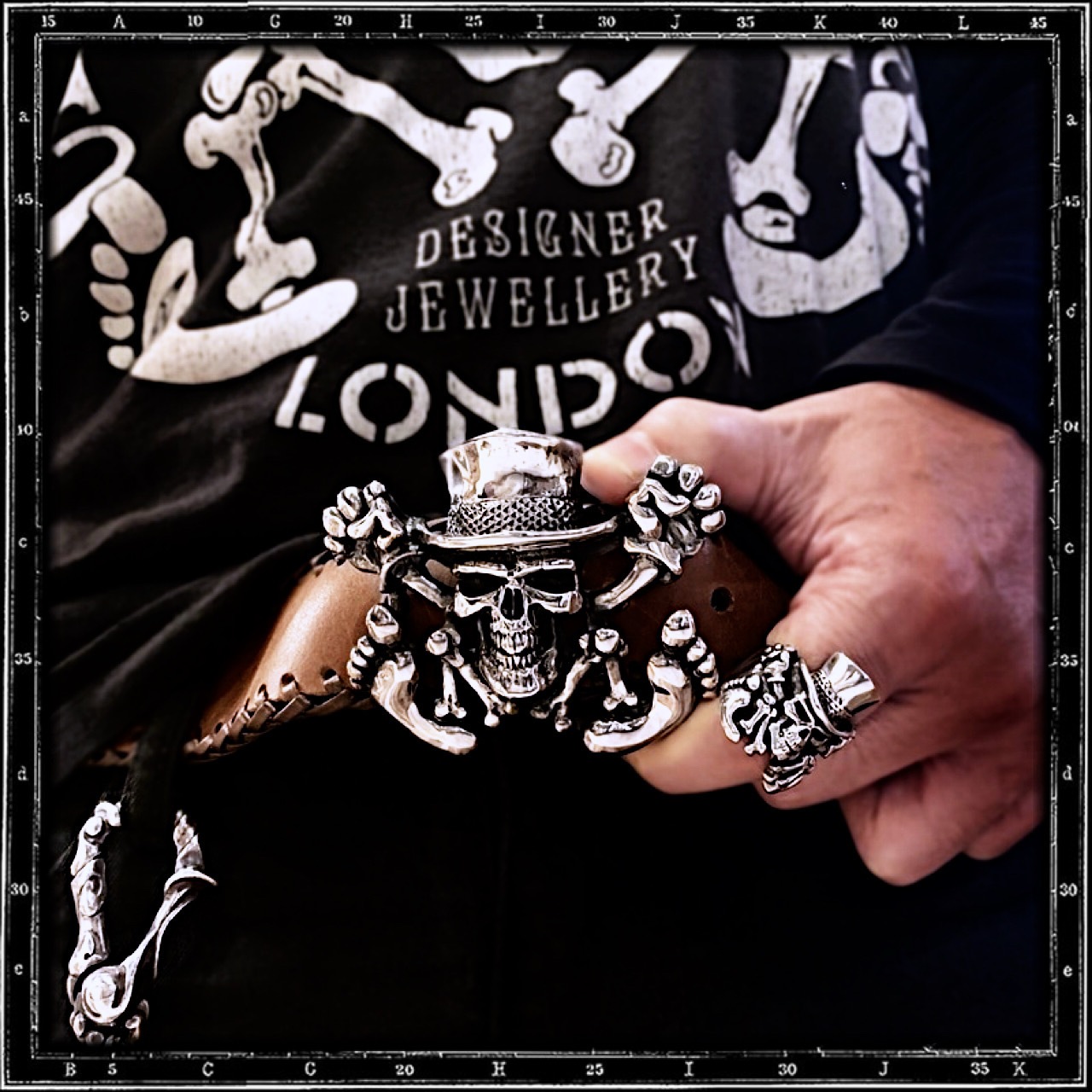 MASCOT SKULL BELT BUCKLE