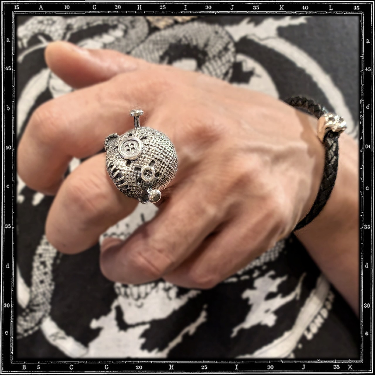 VOODOO RAG DOLL RING