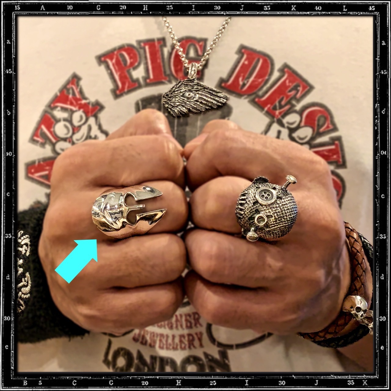 ANCIENT GREEK HELMET RING