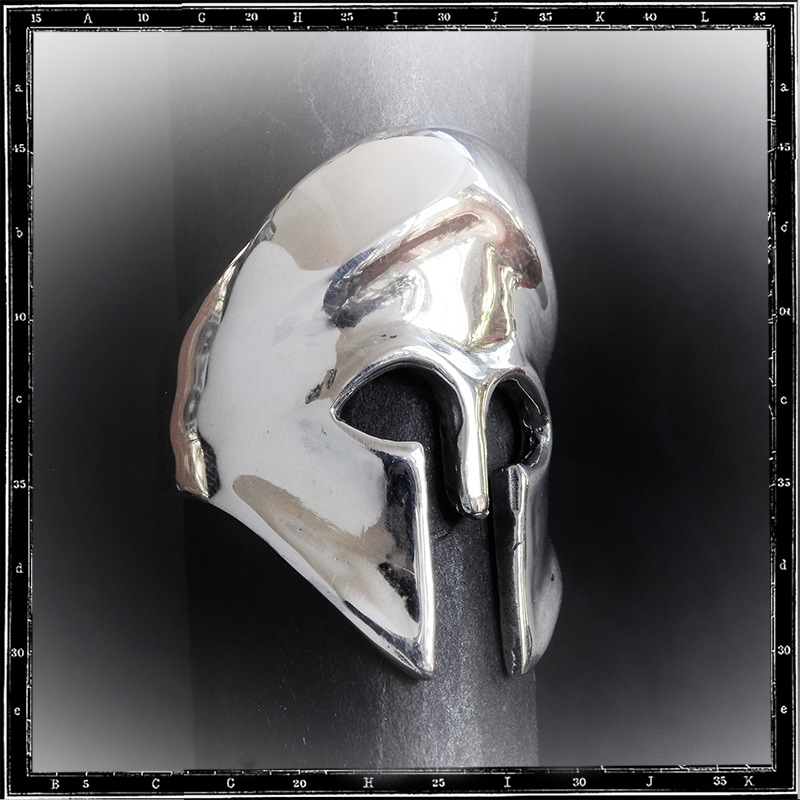 ANCIENT GREEK HELMET RING
