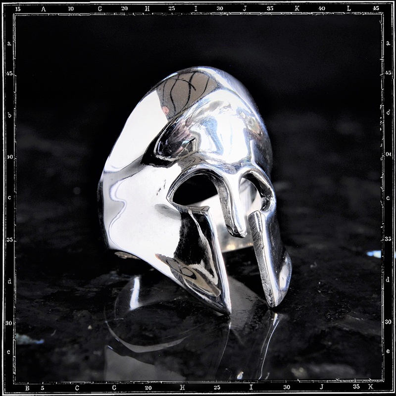ANCIENT GREEK HELMET RING