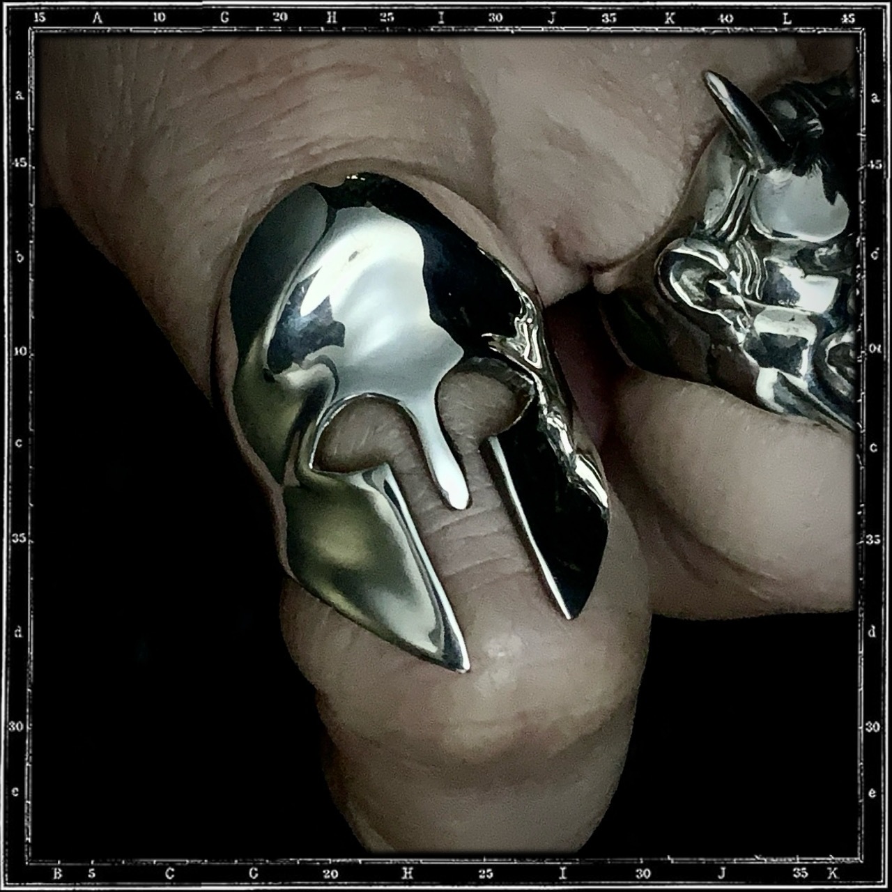 ANCIENT GREEK HELMET RING