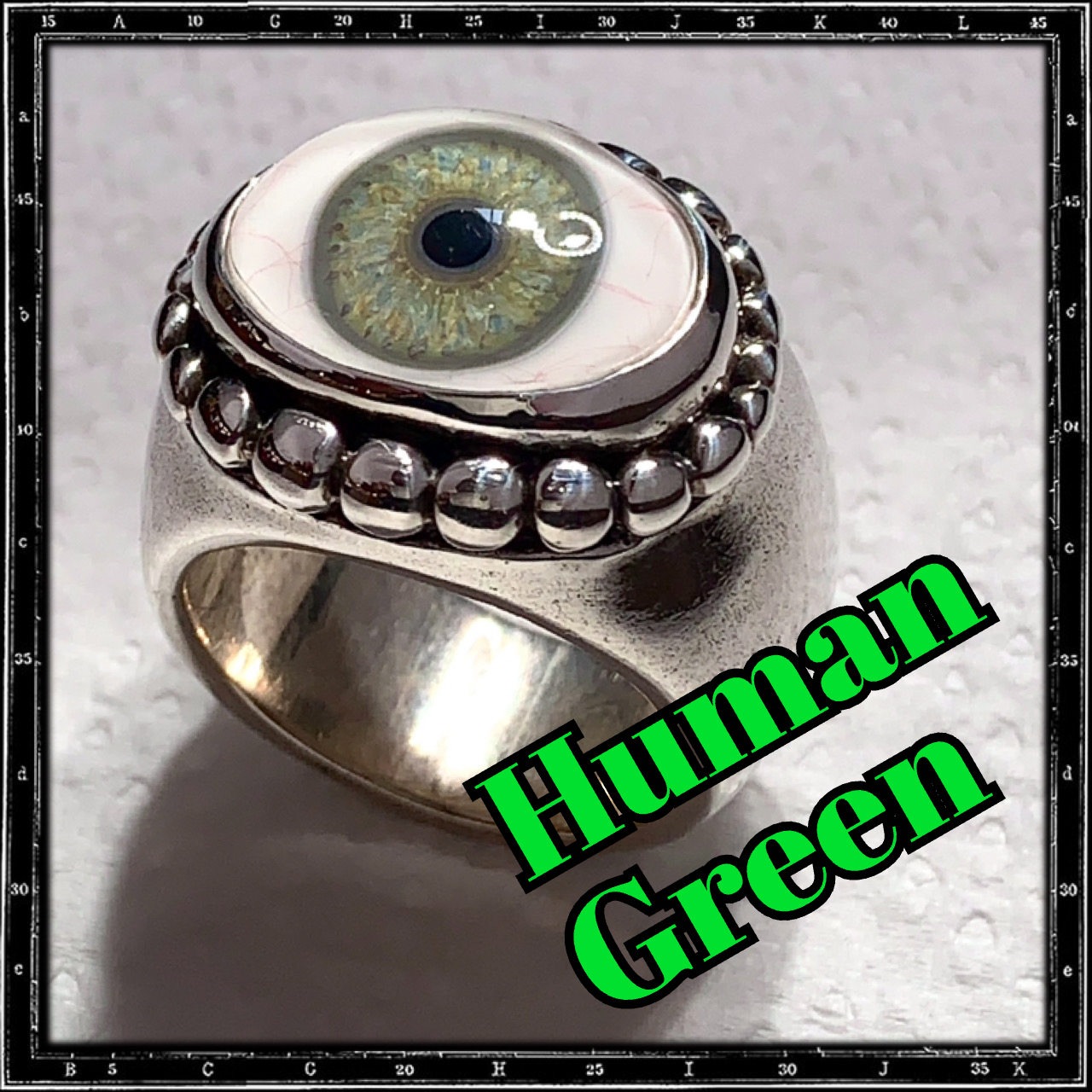 義眼　リング　グレートフロッグ　クレイジーピッグ　ヴィンテージ 義眼 リング グレートフロッグ クレイジーピッグ ヴィンテージ