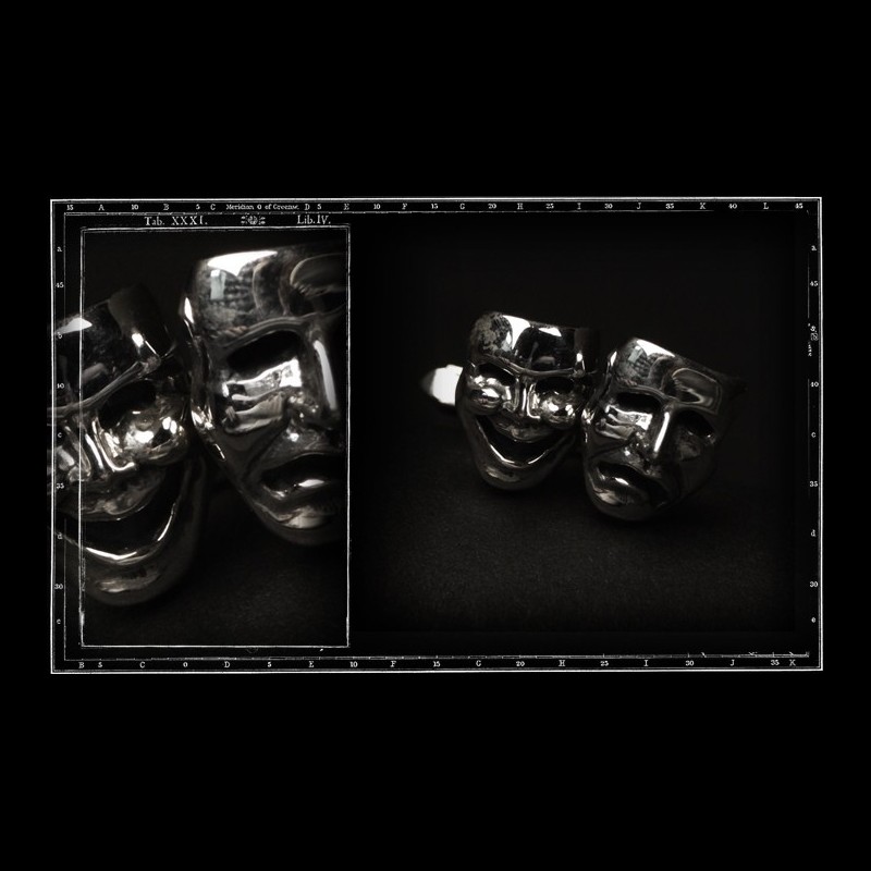 COMEDY & TRAGEDY CUFFLINKS