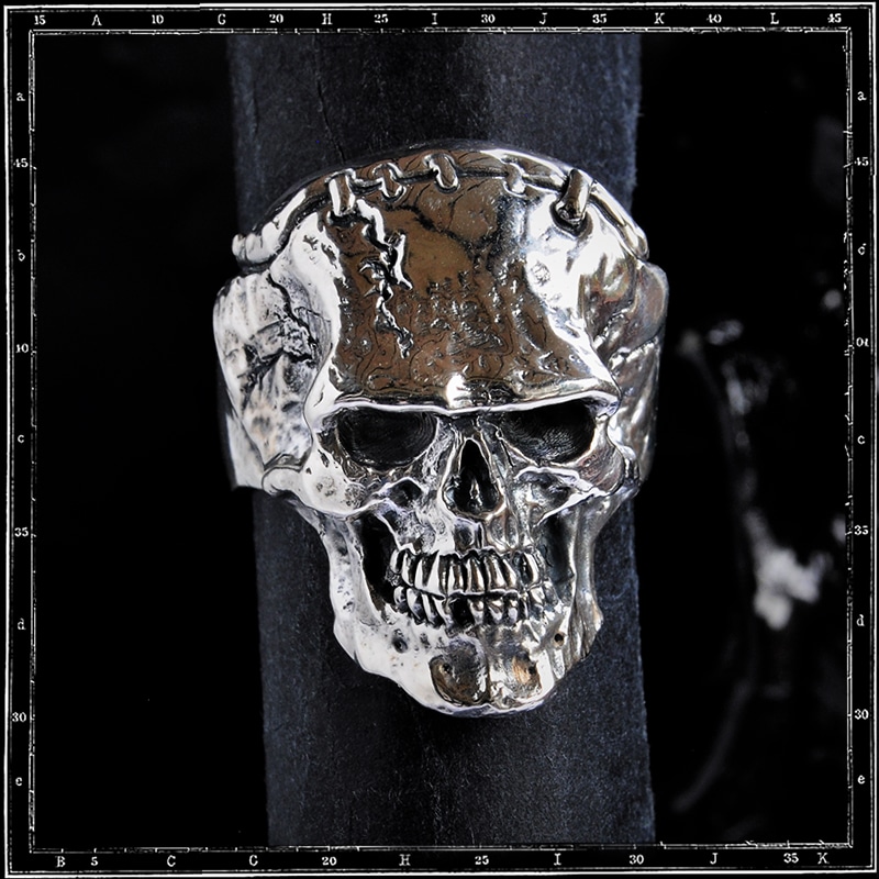 FRANKENSTEIN SKULL RING