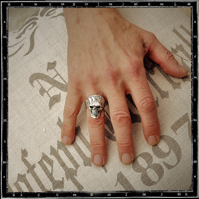 FRANKENSTEIN SKULL RING