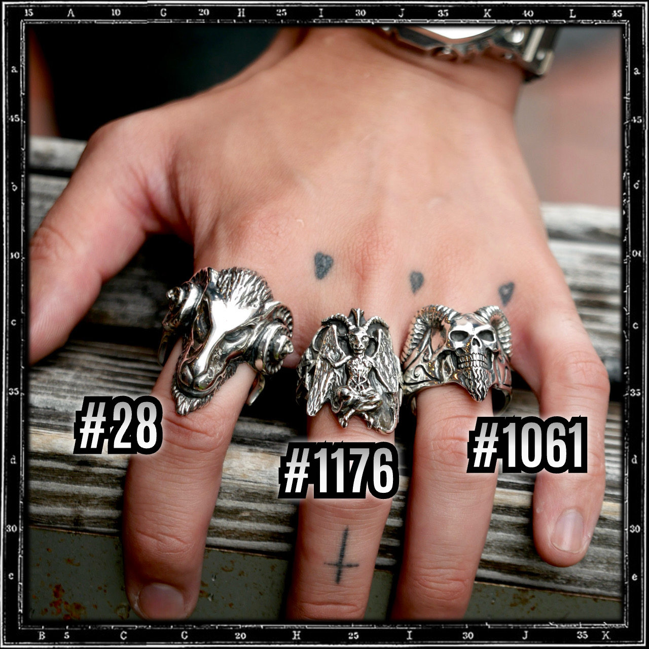 ANCIENT GOAT RING | クレイジーピッグ公式オンラインストア リング