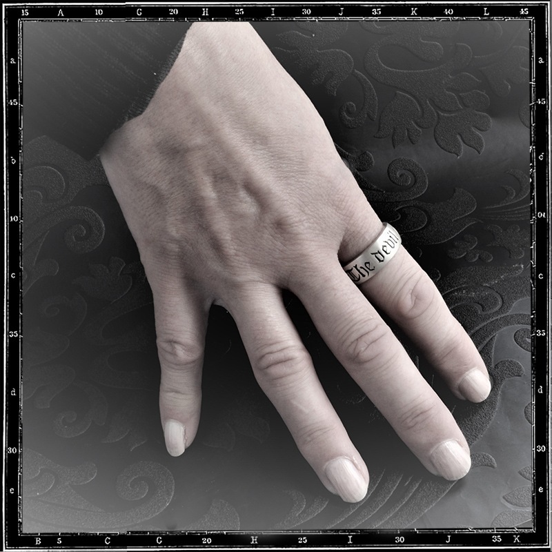 THE DEVIL MADE ME DO IT RING