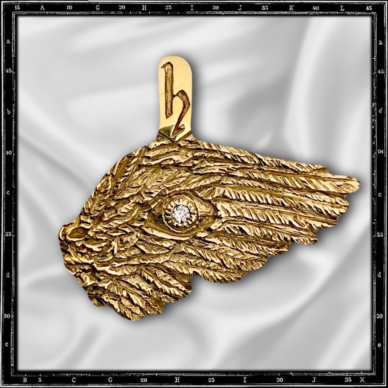 DICE WING PENDANT GOLD EDITION
