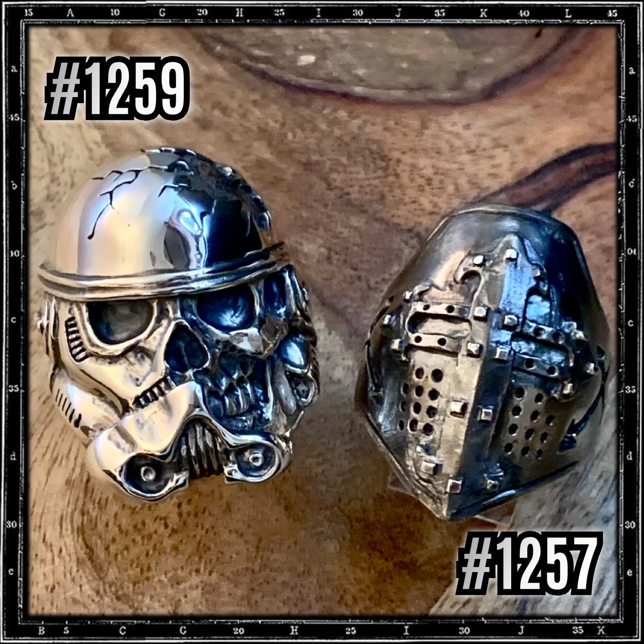 KNIGHT'S TEMPLAR HELMET RING