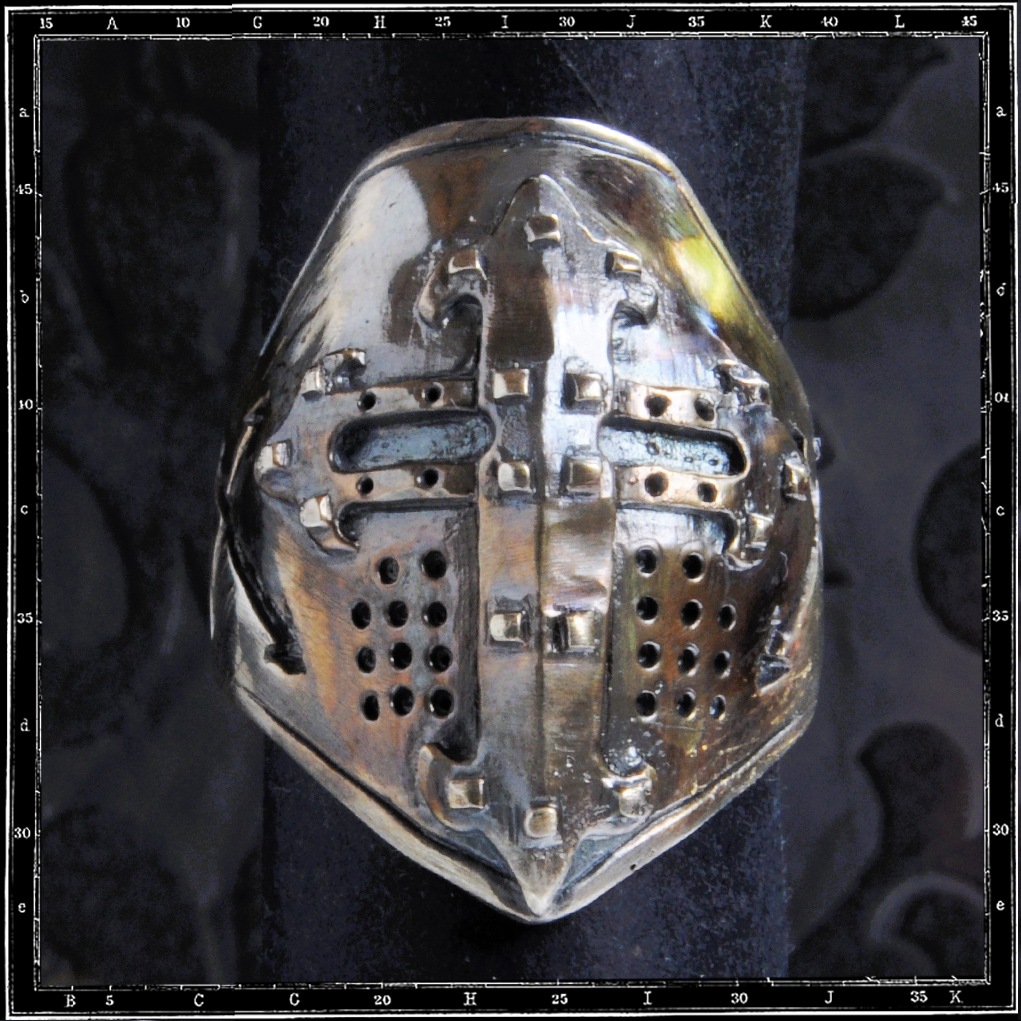 KNIGHT'S TEMPLAR HELMET RING