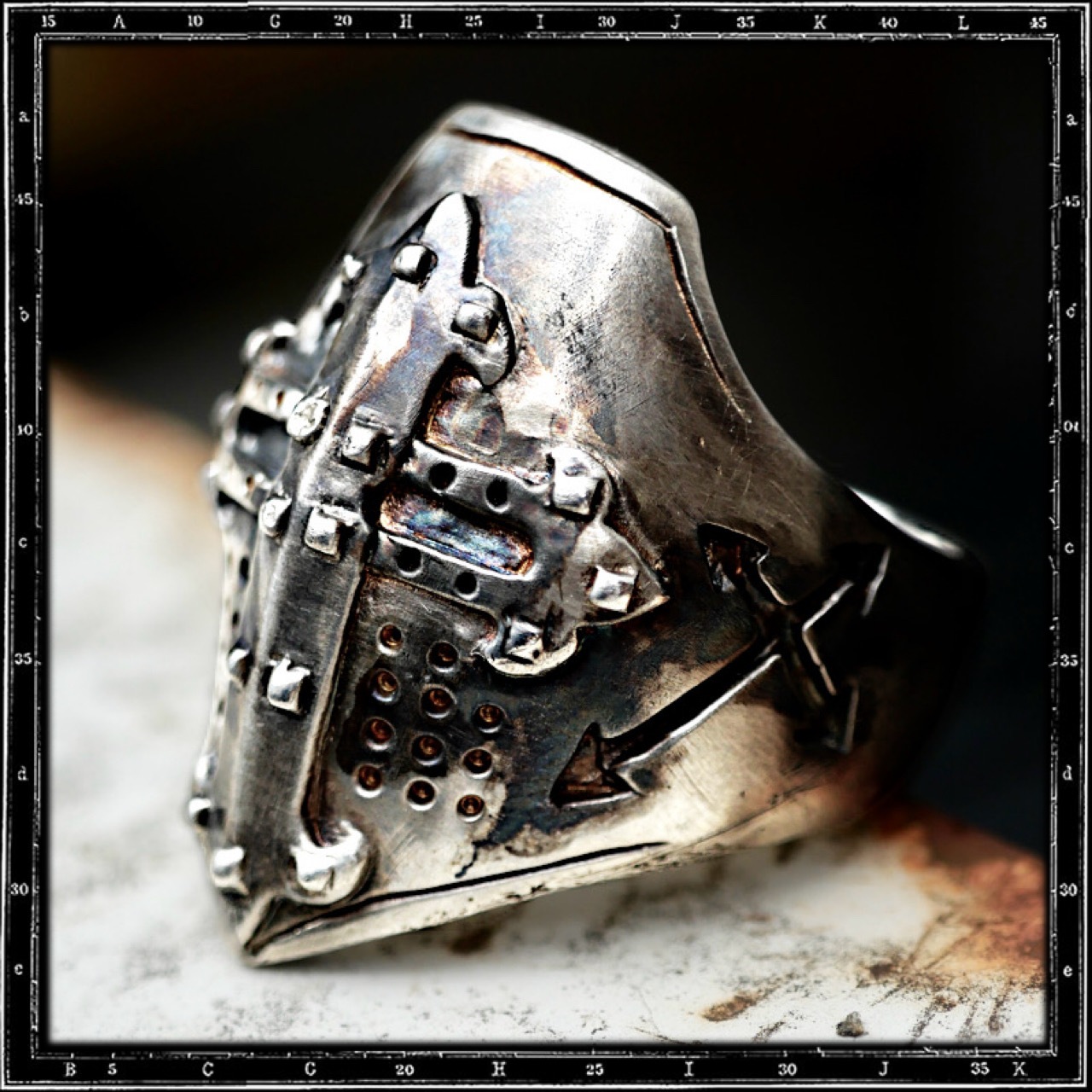 KNIGHT TEMPLAR HELMET RING