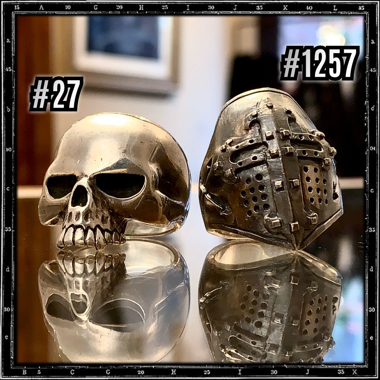 KNIGHT'S TEMPLAR HELMET RING