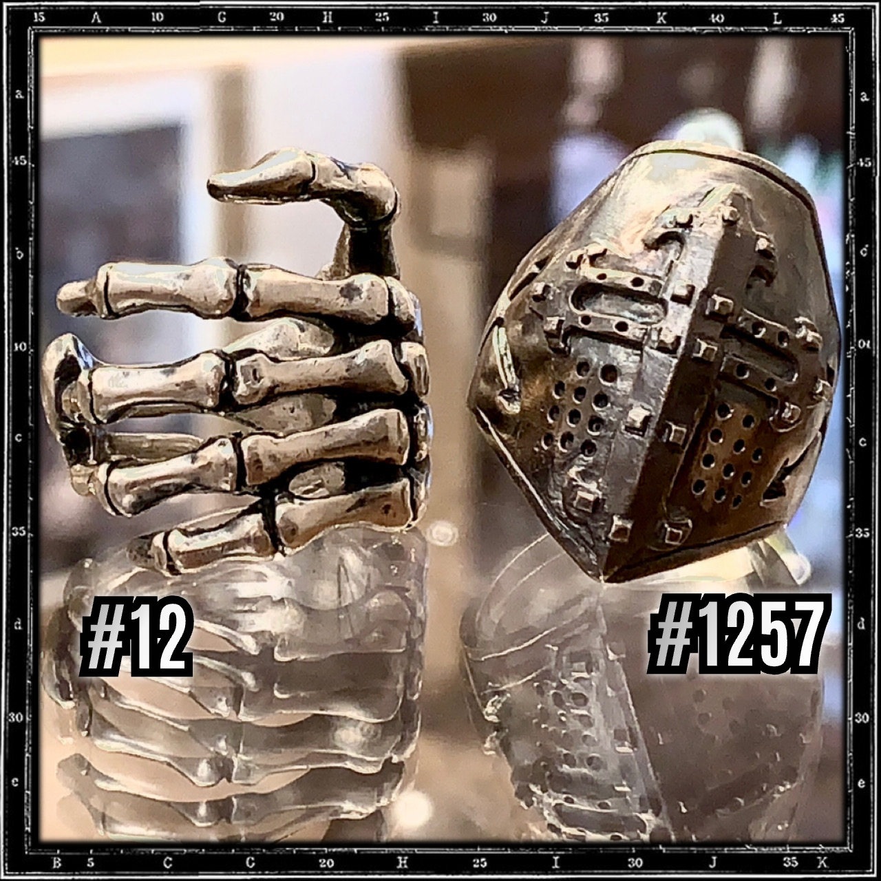 KNIGHT'S TEMPLAR HELMET RING