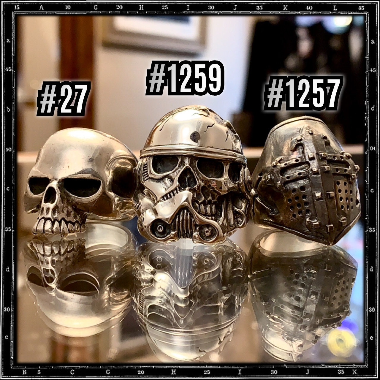 SKULL WARS SKULL RING