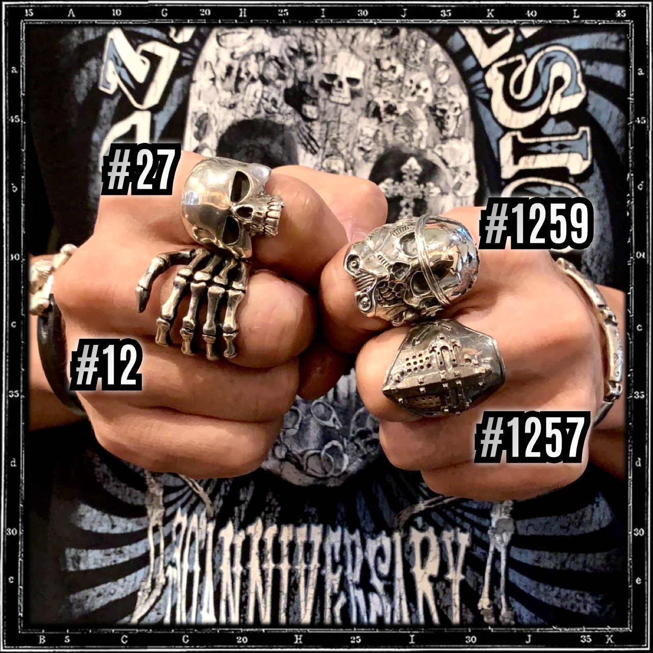 SKULL WARS SKULL RING