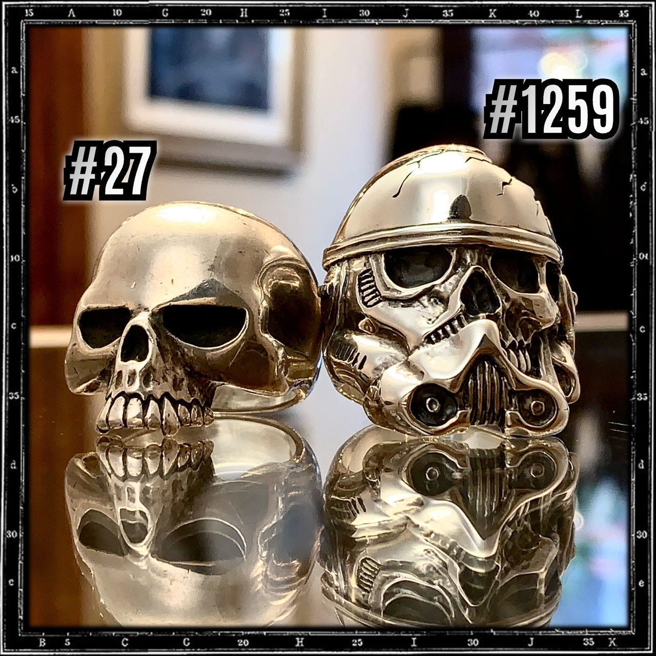 SKULL WARS SKULL RING