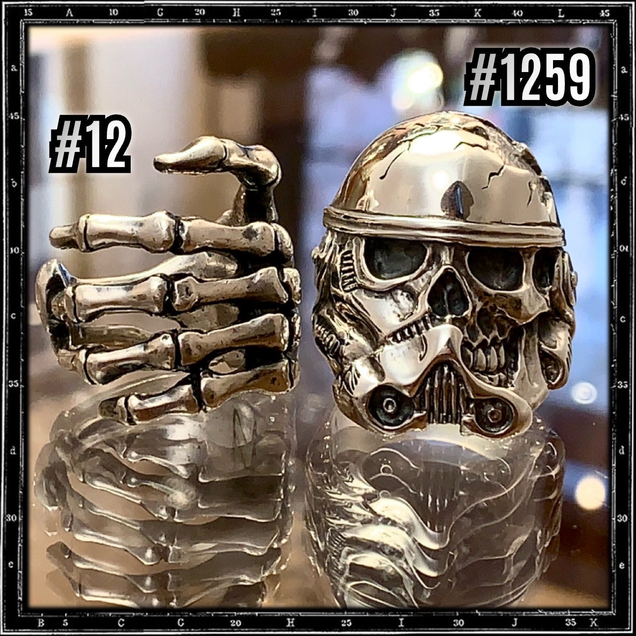 SKULL WARS SKULL RING