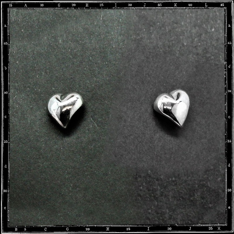 HEART STUD EARRING
