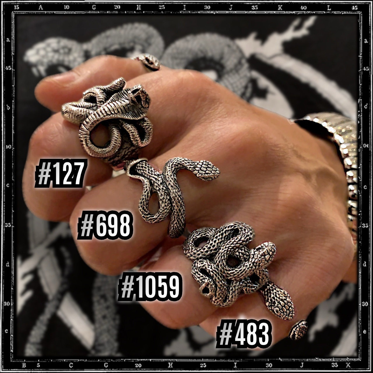 VIPER SNAKE RING