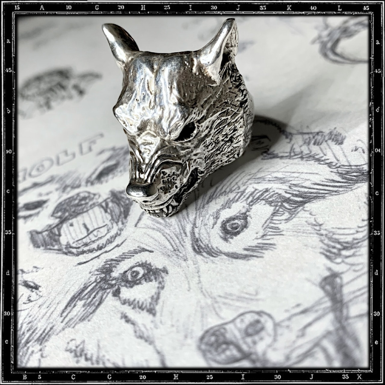 WOLF RING | クレイジーピッグ公式オンラインストア リング