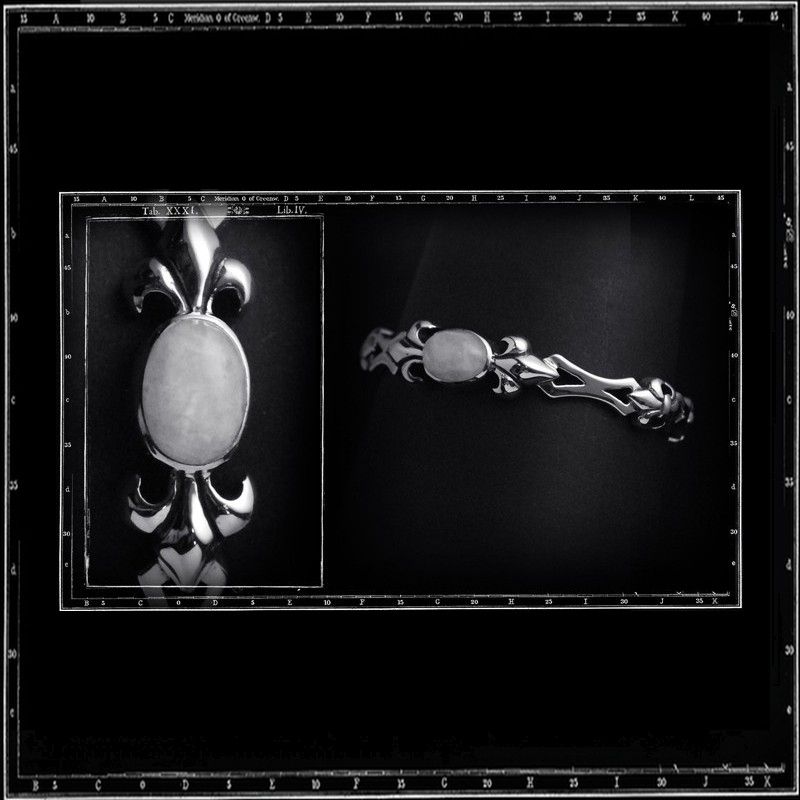 TUDOR CUTAWAY STONE BRACELET