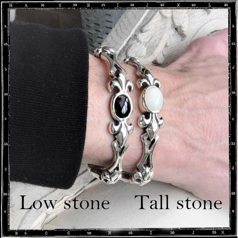 TUDOR CUTAWAY STONE BRACELET