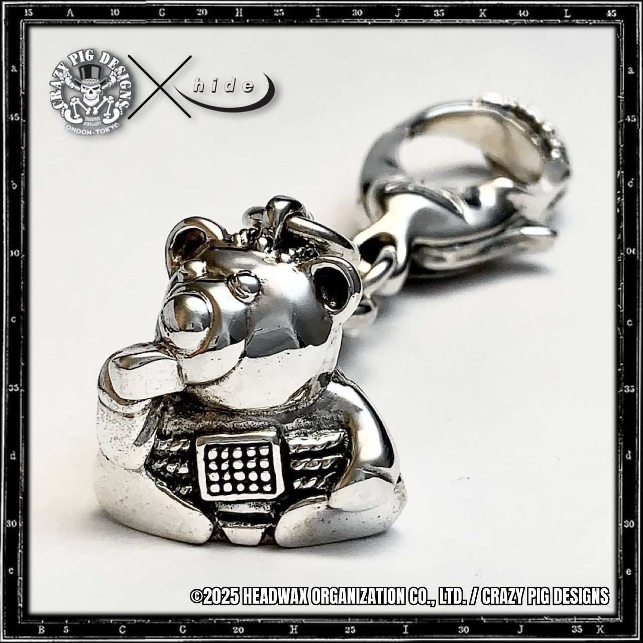 PSYCHO TEDDY BEAR KEYRING