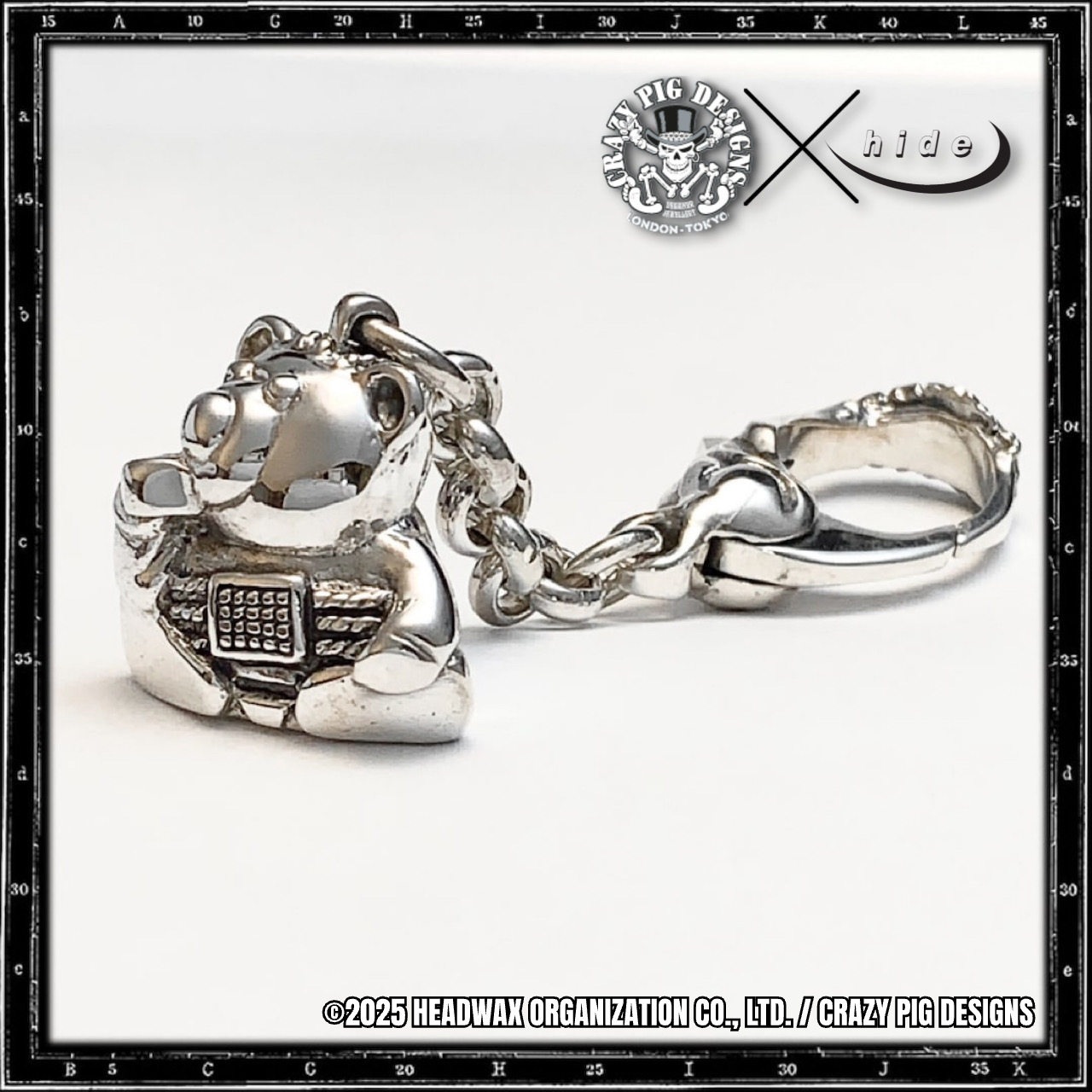 PSYCHO TEDDY BEAR KEYRING