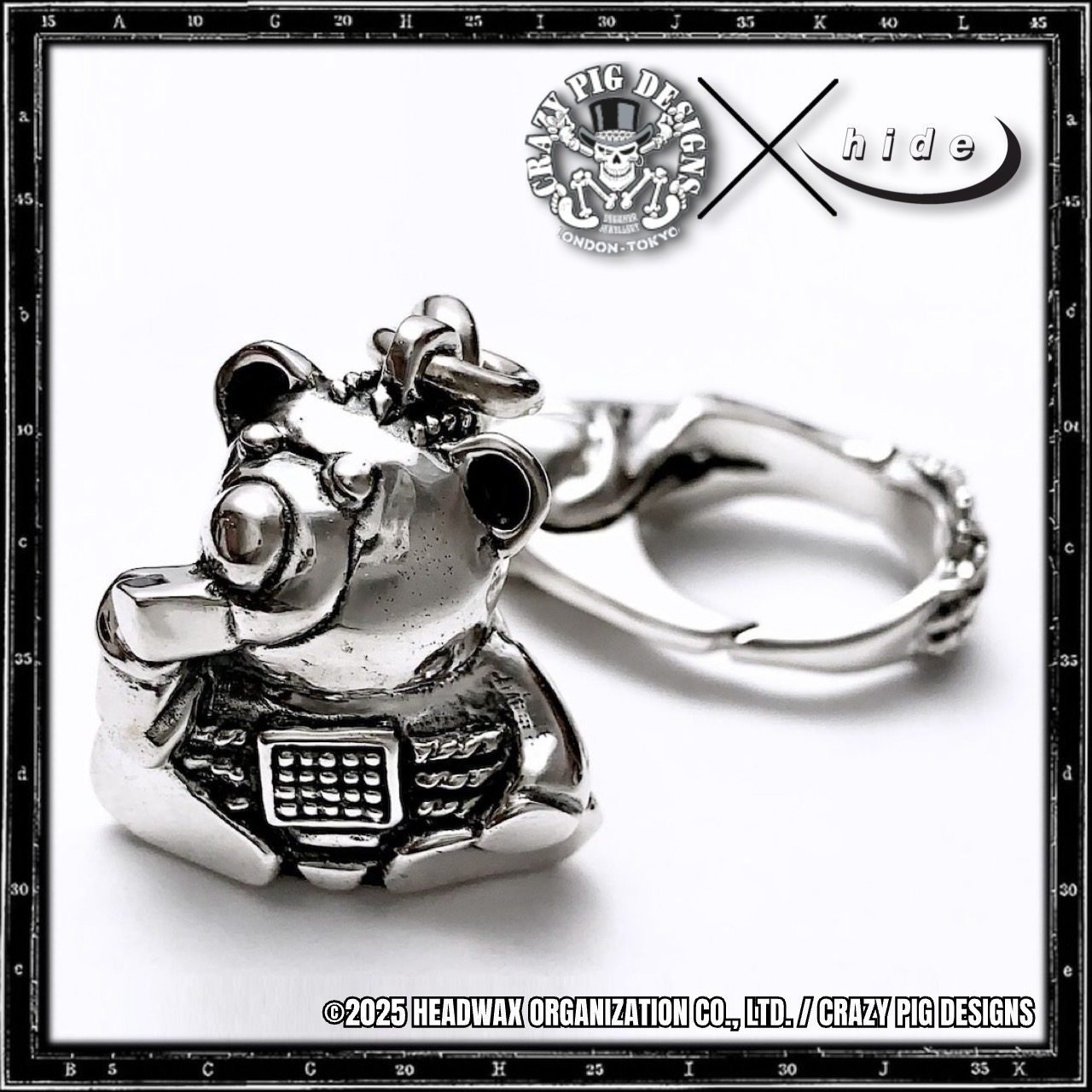 PSYCHO TEDDY BEAR KEYRING