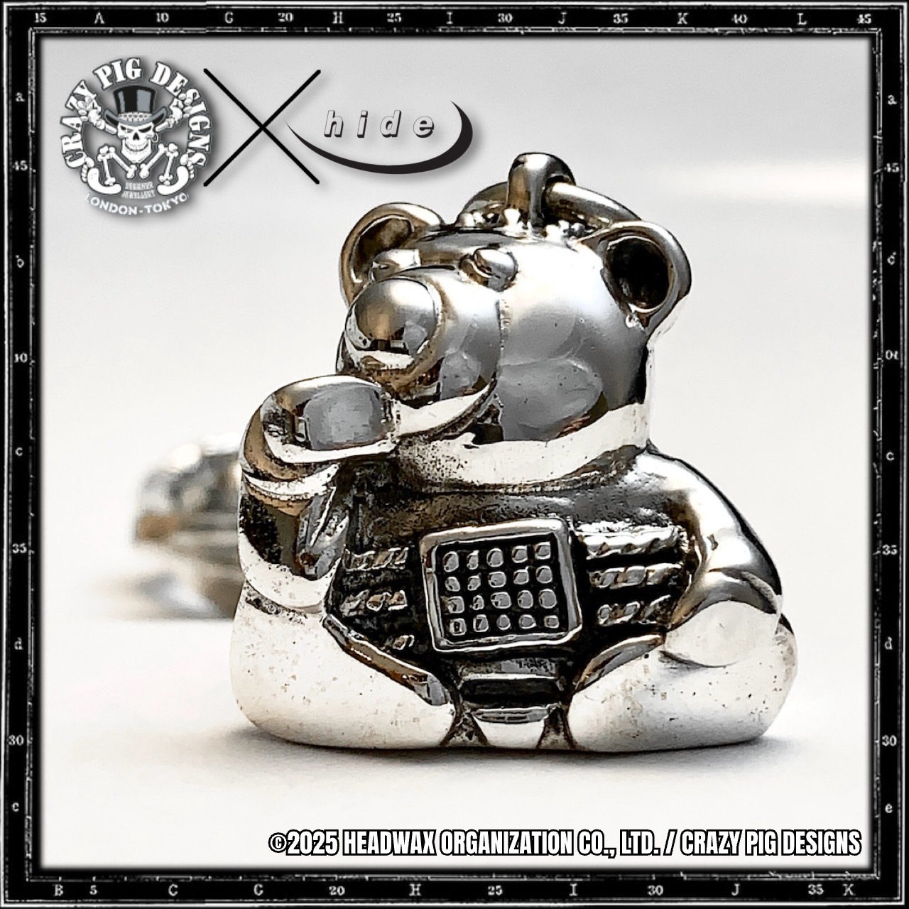 PSYCHO TEDDY BEAR KEYRING