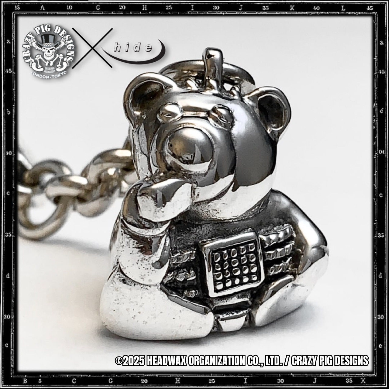 PSYCHO TEDDY BEAR KEYRING