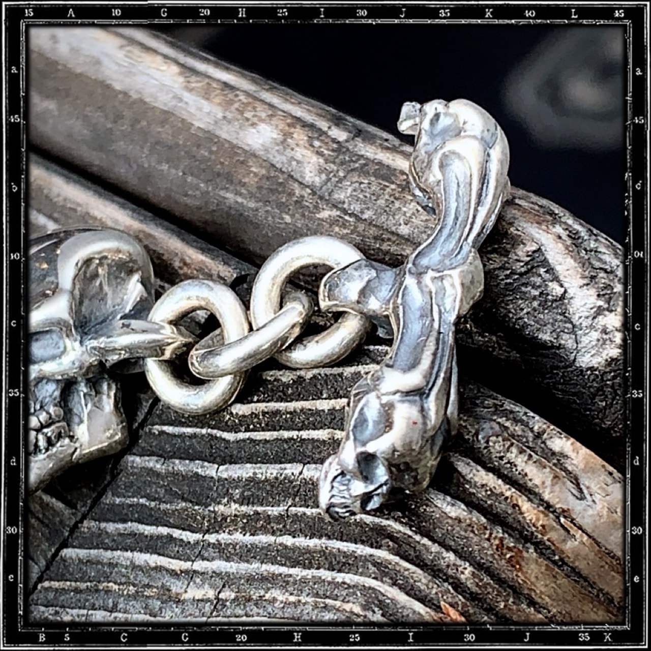 SKULL & LINK BRACELET | クレイジーピッグ公式オンラインストア