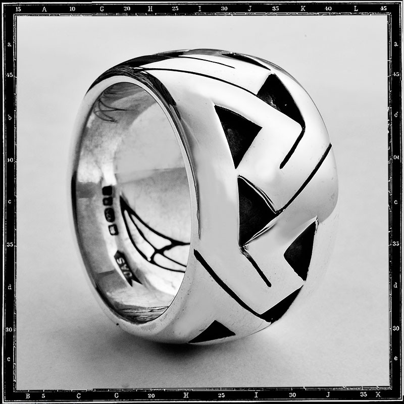 KEY PATTERN RING - #518/JP20.5