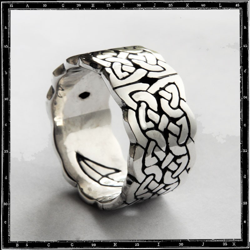 DOUBLE CELTIC BAND RING - #365/JP12