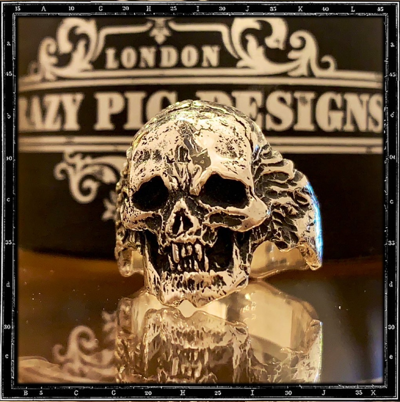 BANSHEE SKULL RING